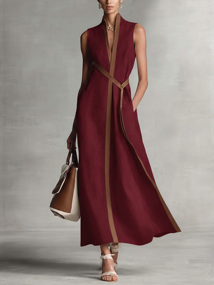 Veronica™ | Sleeveless Flowy Maxi Dress