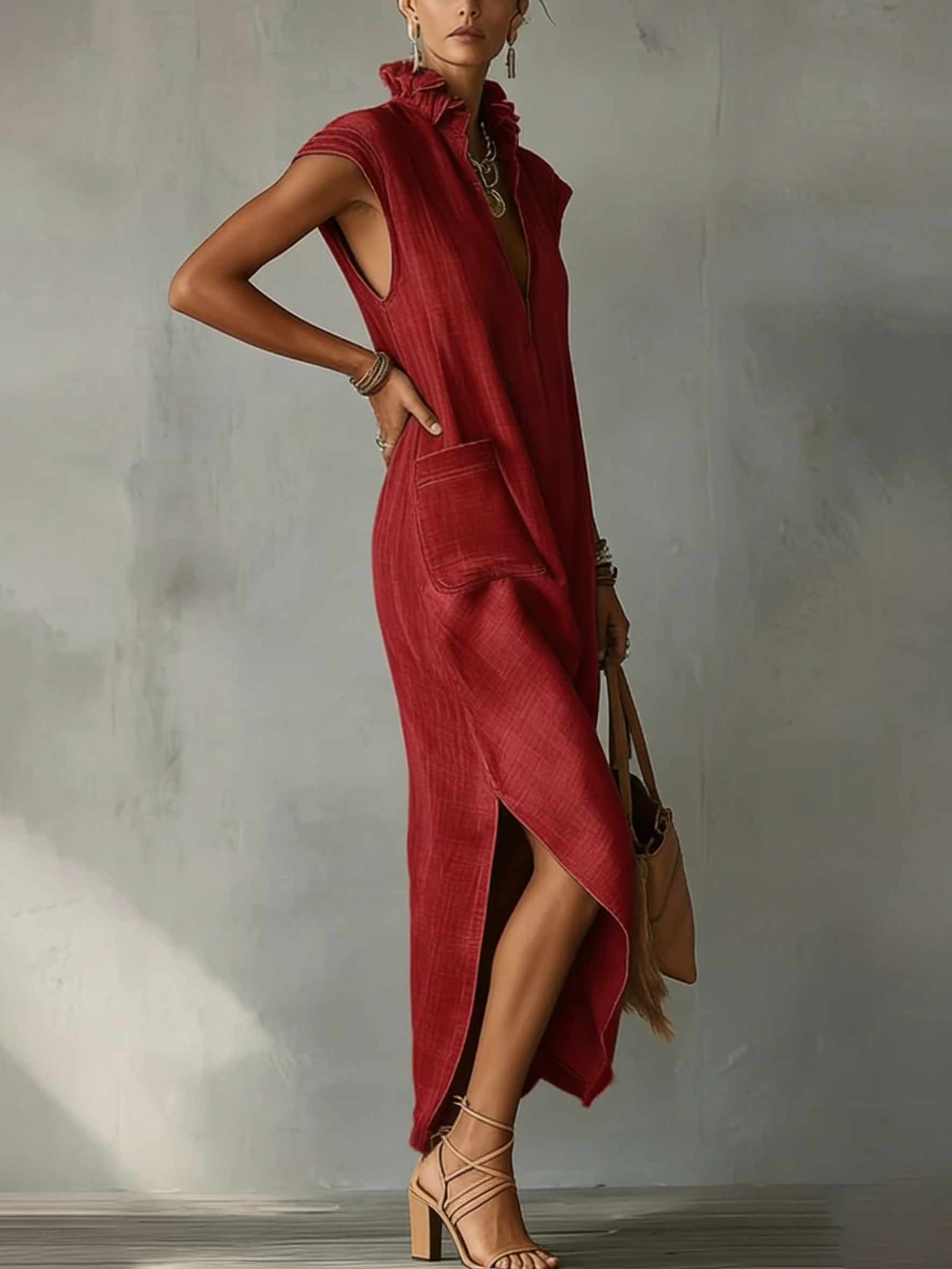 Cecilia™ | Ruffle Spring Maxi Dress