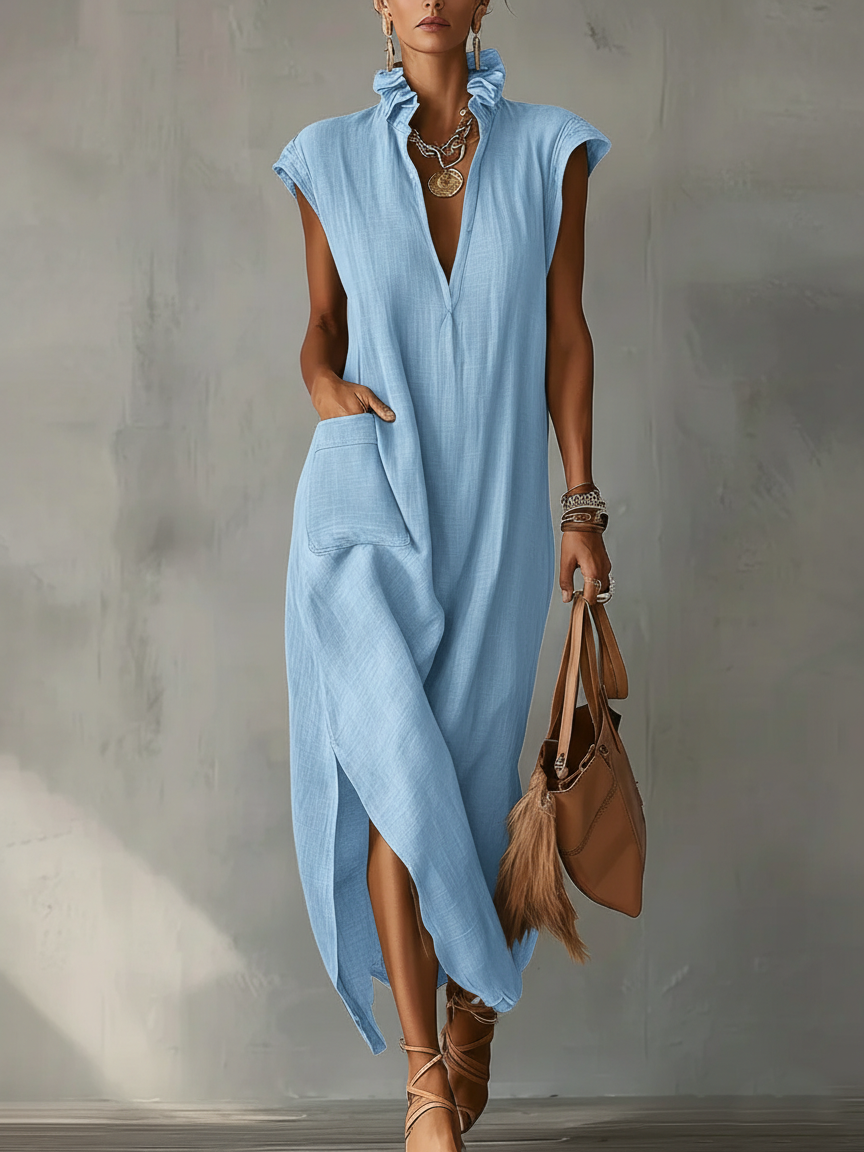Journey™ | Ruffle Spring Maxi Dress