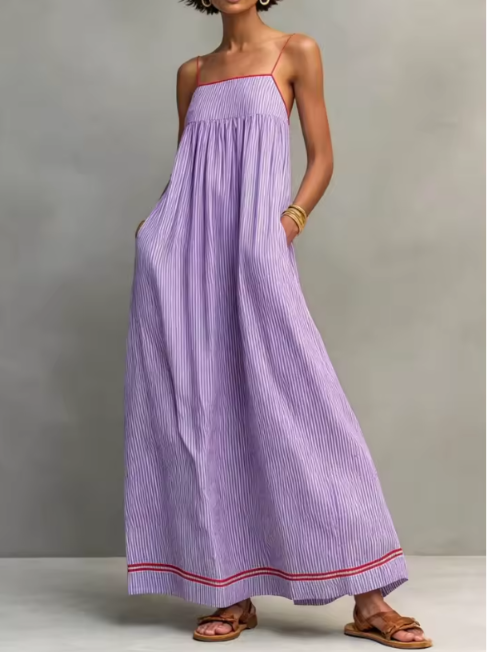 Paisley™ | Striped Maxi Dress