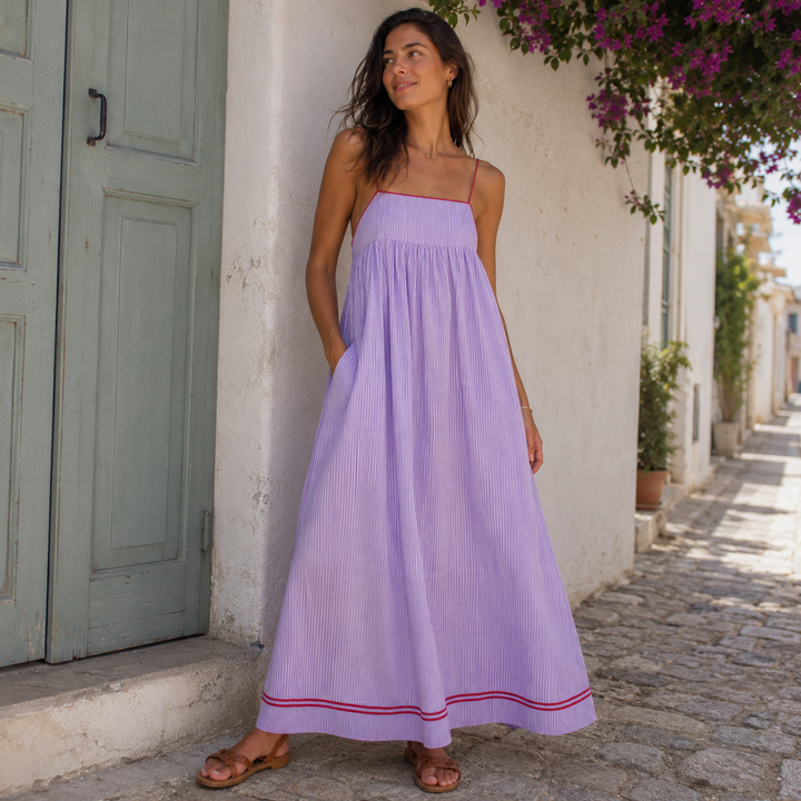 Paisley™ | Striped Maxi Dress