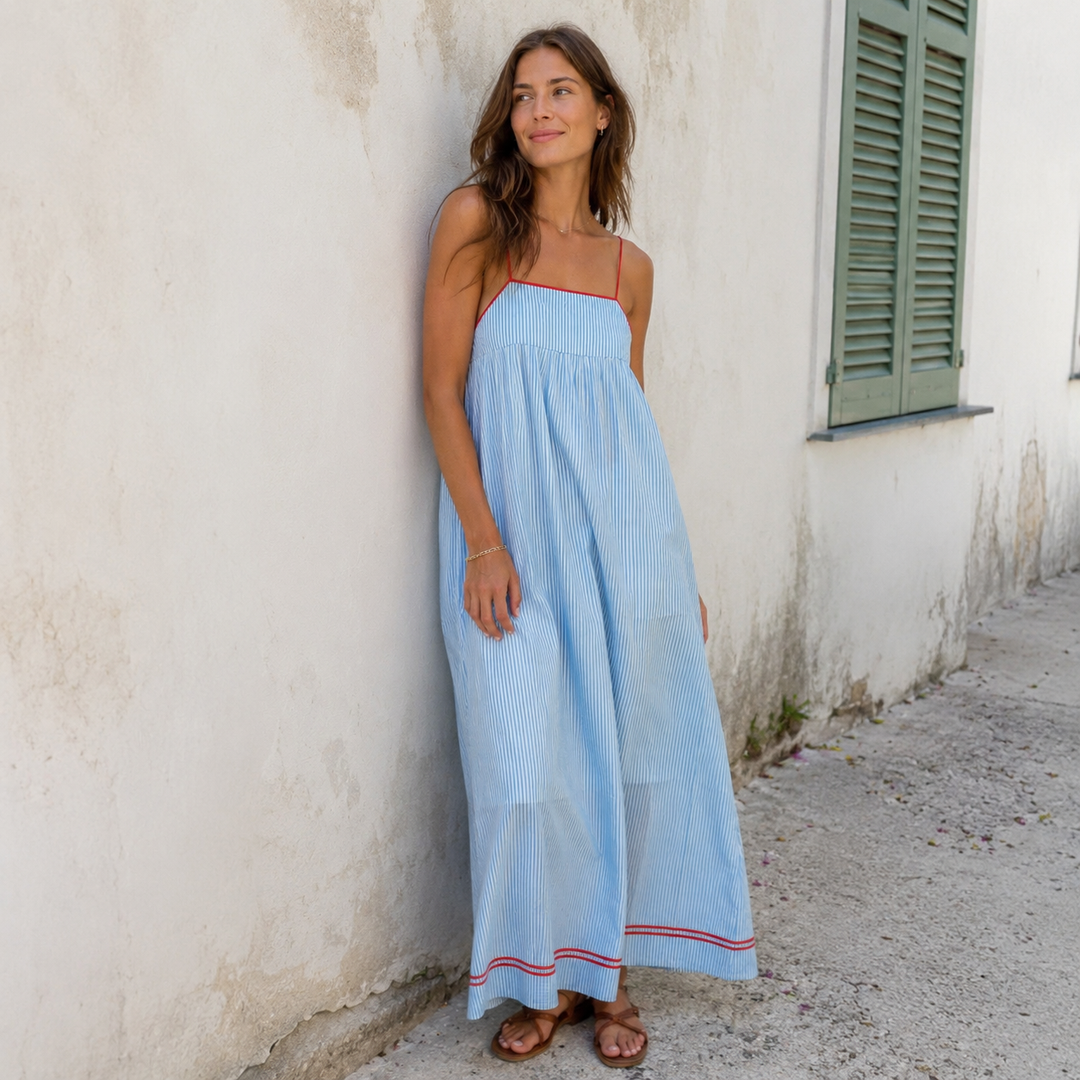 Paisley™ | Striped Maxi Dress