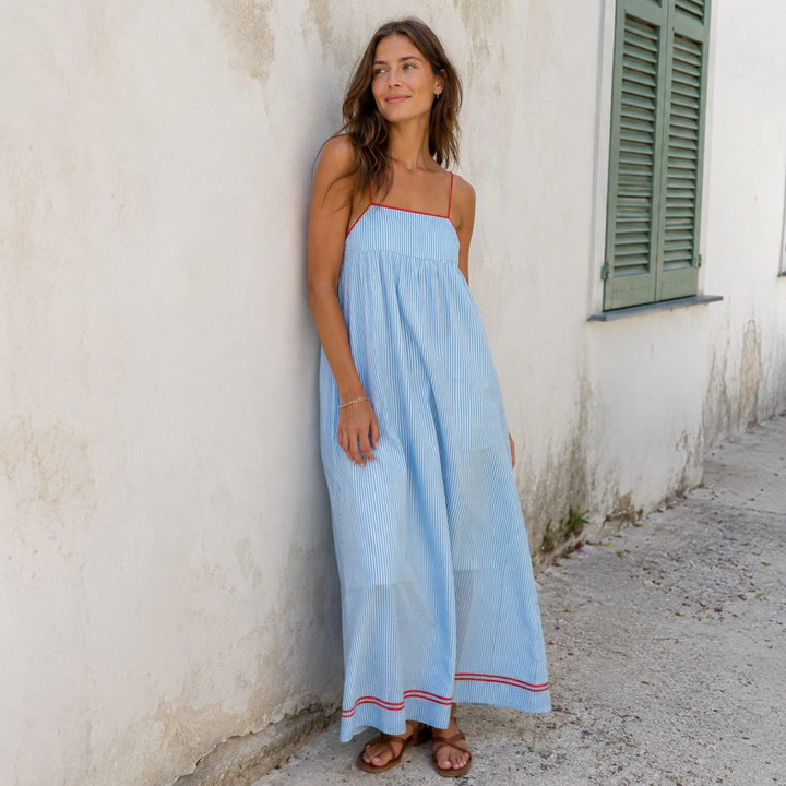 Paisley™ | Striped Maxi Dress
