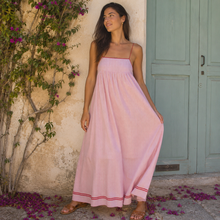 Paisley™ | Striped Maxi Dress